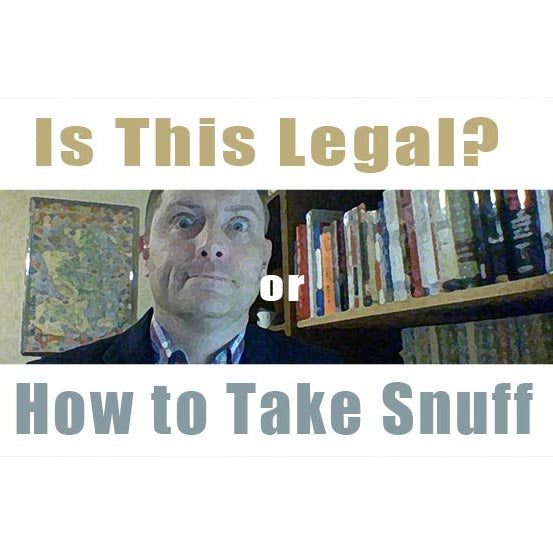How To Take Snuff