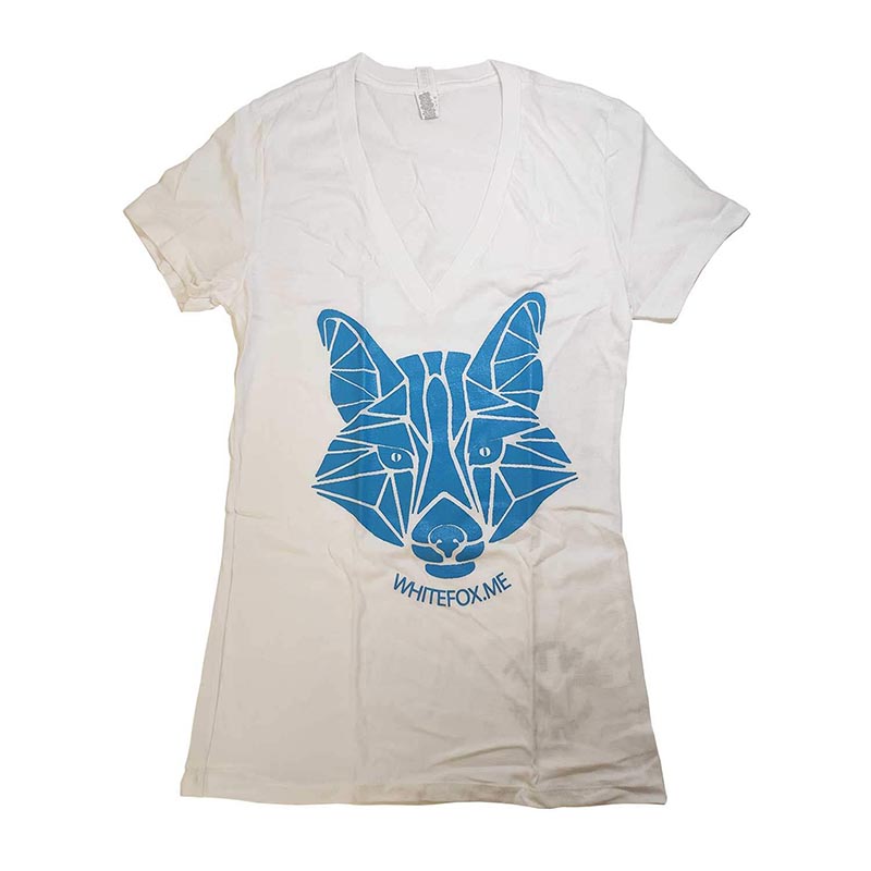 White Fox Women's T-Shirt: Medium