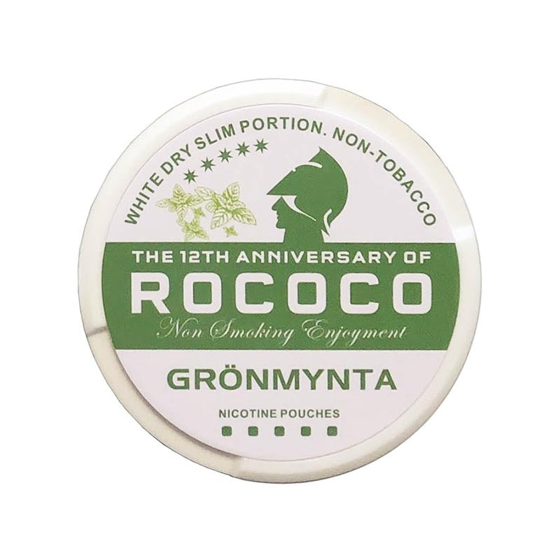 Rococo Green Mint Nicotine Pouches
